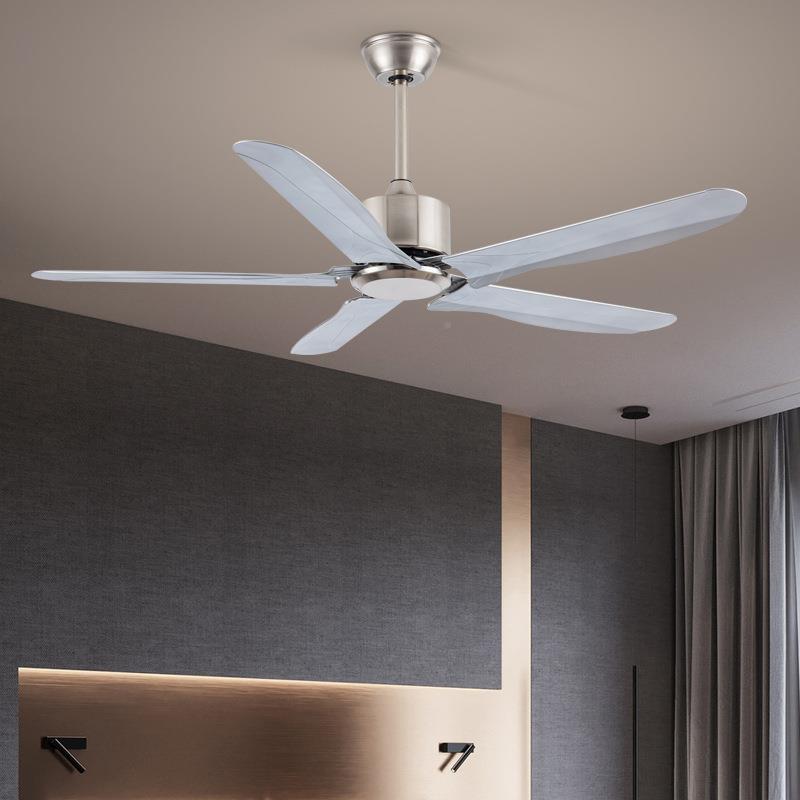 约扇灯家用餐风厅扇简灯现代简约客52-FXB65厅吊静音大风力电扇无