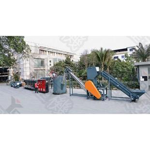 供应动膜清洗线机器设 PC瓶片自动YAOAN清备自洗脱水破碎造粒生产