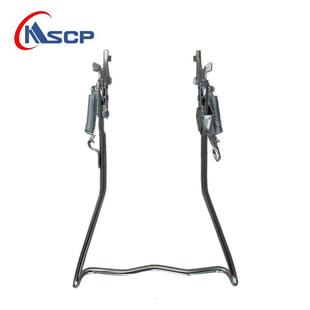 26寸自行车脚撑后支架双脚撑双支撑车梯停车架脚架双支架