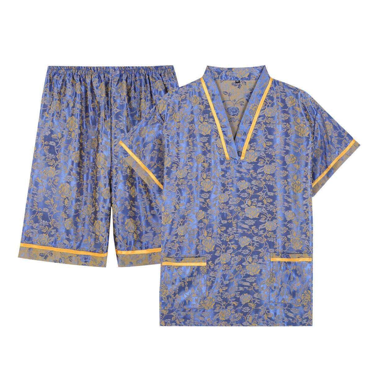 浴场汗蒸服厂家大码浴服足疗足浴养生按摩服加肥宽松浴衣足浴衣服
