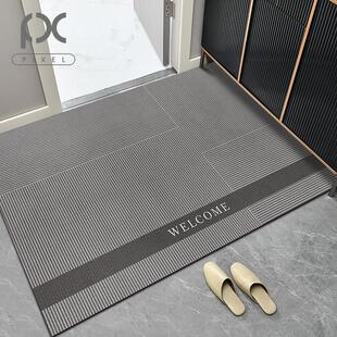 入户门进门地垫PVC皮革可擦免洗防滑脚垫家用门口垫子可裁剪门垫
