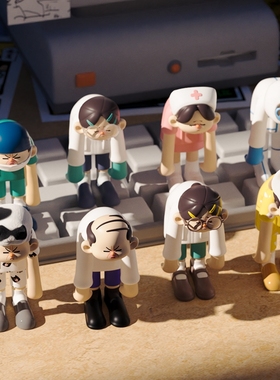 医mo医疗行业盲盒手办医mo医学打工人潮玩礼物医学人护士医生