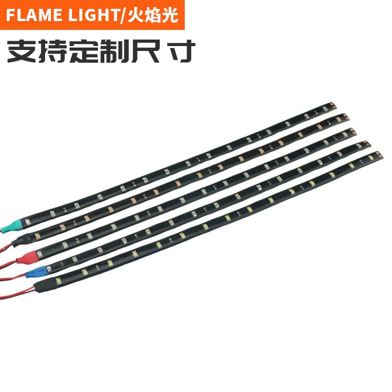 2835灯珠软灯条贴片灌胶密封LED灯带汽车摩托车泪眼灯底盘气氛围