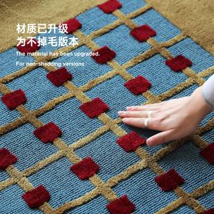 绿野仙踪居家地毯卧室床边客厅地毯入户手工北欧现代 集木室物所
