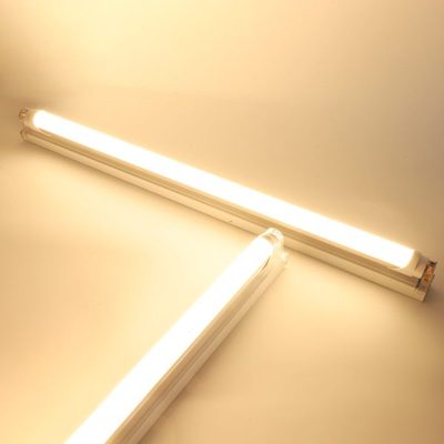 三色变光led灯管支架超亮全套家用T5T8灯座1.2日光灯节能长条卡扣
