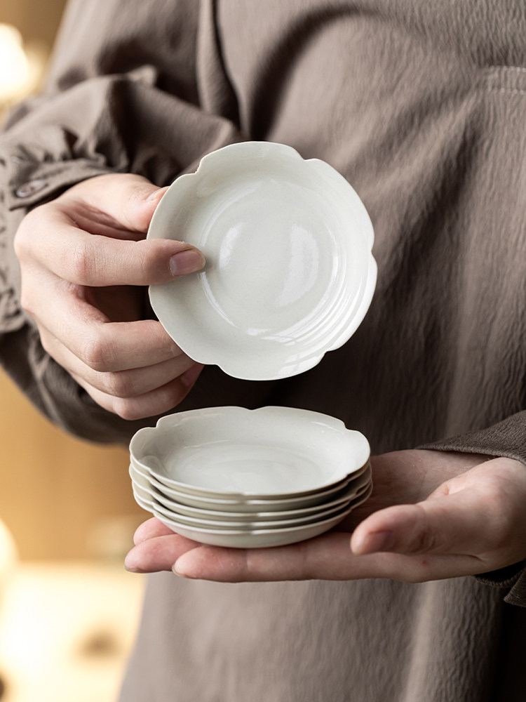 植物灰烬向日葵口梅花杯垫陶瓷绝缘茶垫茶杯架防烫碟子杯垫茶具茶,餐饮具,茶道/零配,淘宝优惠券,粉丝福利购,淘宝优惠卷