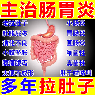 治疗急性慢性肠胃炎拉肚子的药成人儿童腹泻止泻药肠胃炎效特用药