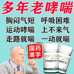老年人哮喘过敏性支气管哮喘慢性支气管炎专用药富马酸酮替芬片h