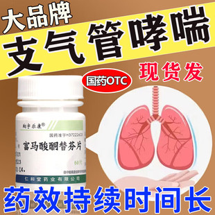 气管炎支气管过敏性支气管哮喘慢性支气管炎专用药富马酸酮替芬片
