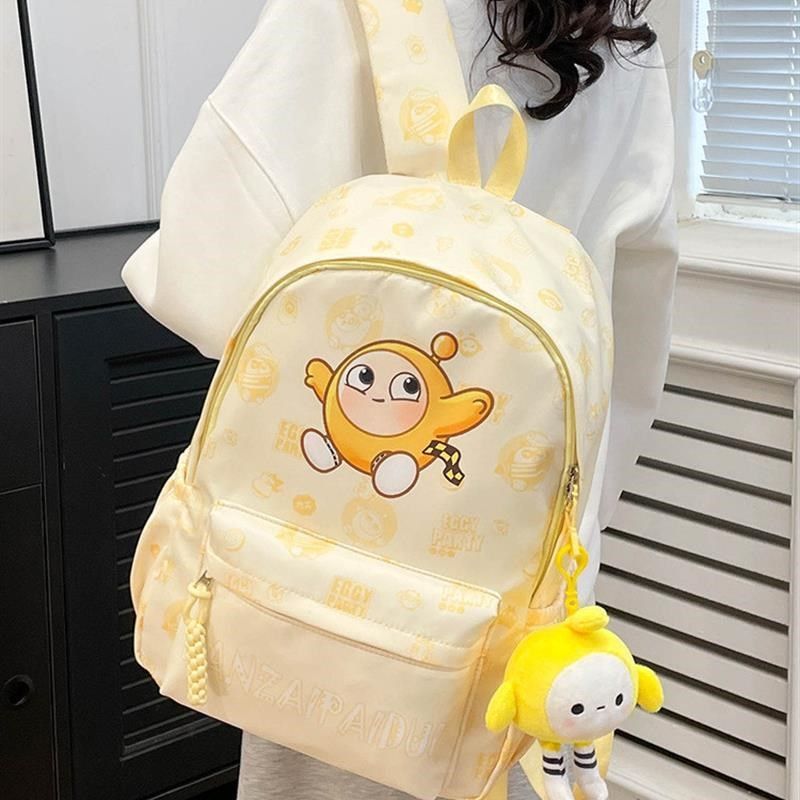 蛋仔派对书包男女儿童蛋仔双肩包中小学生轻便百搭大容量出游背包