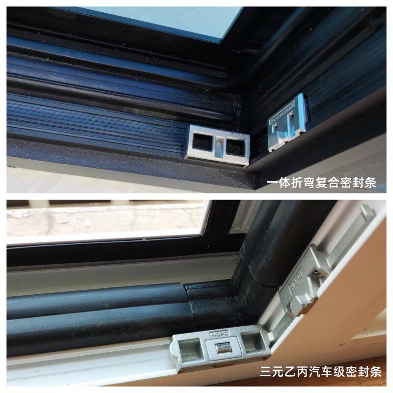 北京忠旺实德海螺断桥铝系统门窗封阳台密封隔音70断桥铝窗户定制