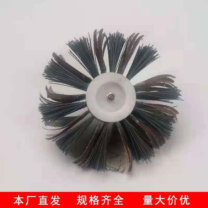 供应优质剑麻纱布毛刷木工异形抛光砂轮家具凹槽线条打磨辊刷现货