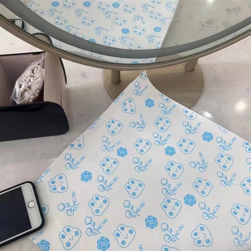 理发店一次性毛巾防水垫肩美发店专用隔水毛巾加厚透气柔软毛巾