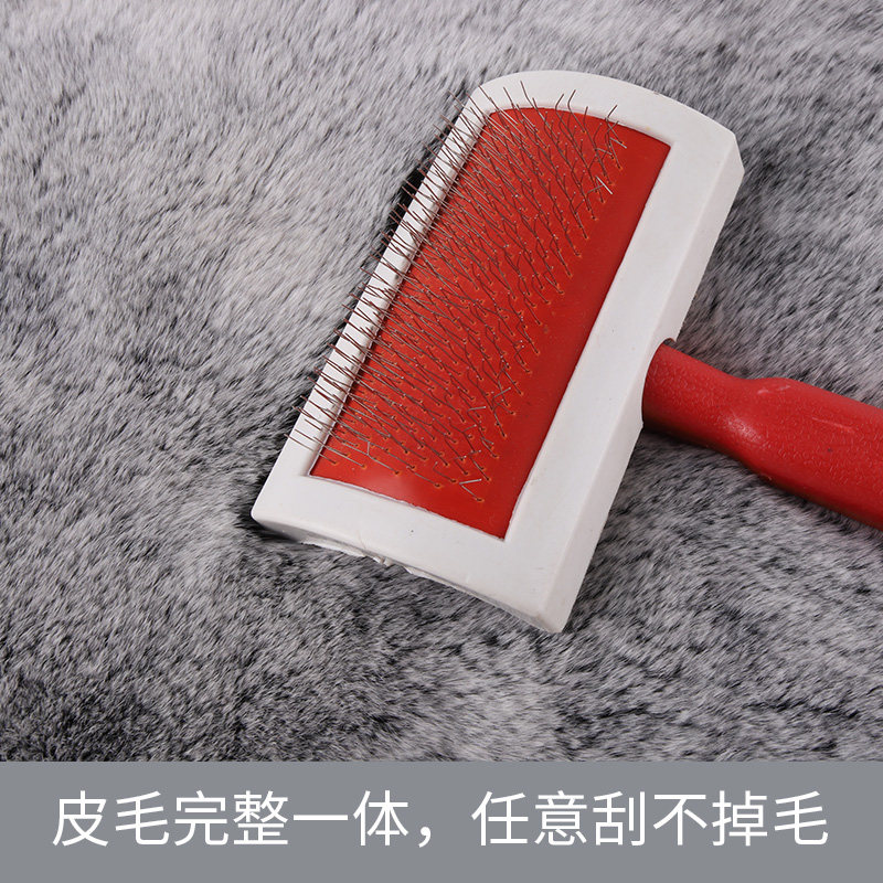 秋冬季獭兔毛汽车扶手箱垫真皮柔软皮毛一体中央扶手垫套男女通用