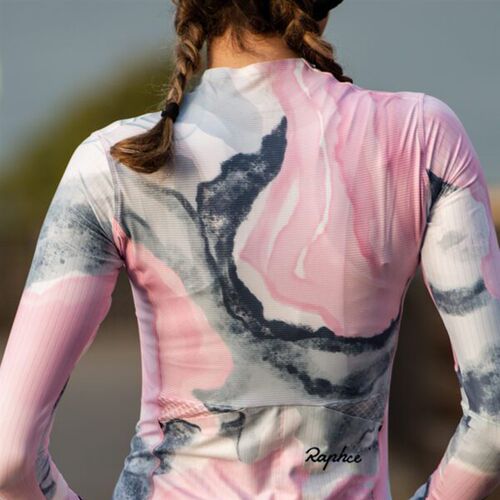 Raphce新款竞技女士骑行服女款登山车骑行服长裤公路自行车女长袖