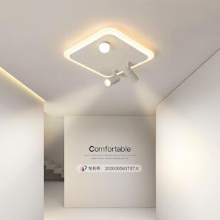 吸顶灯现代简约led客厅灯艺术方形卧室灯过道阳台灯 光灯饰个性
