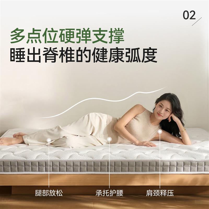 棕垫床垫硬垫子天然椰棕榈乳胶儿童专用家用棕垫180x200定制床垫