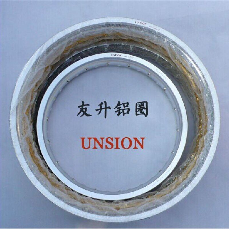 友升UNISON/KEFI定制/18寸高强度铝合金摩托车轮毂钢丝圈辐条圈