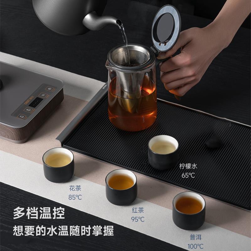 晨钛纯钛烧水壶底部自动上水家用电热水壶保温恒温泡茶专用茶道壶