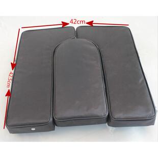 轮椅坐垫24型轮椅帆布硬座面 带便孔海绵坐垫 牛津布透气固定座面