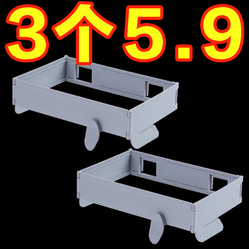 创意可折叠垃圾桶家用橱柜门壁挂式塑料袋挂架厨房收纳垃圾袋支架