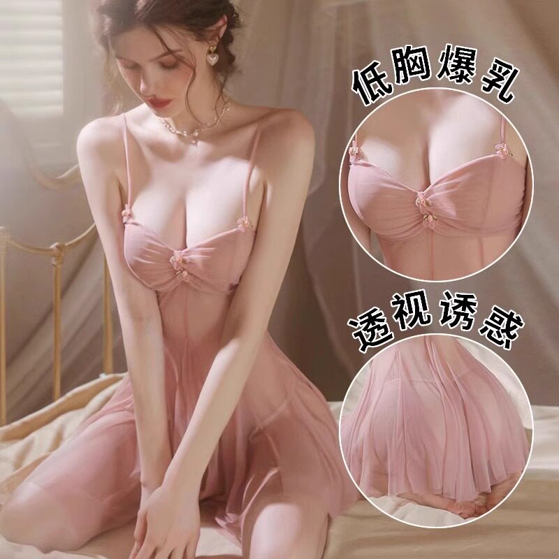 内衣女情调性感纯欲睡衣冬季透明晴趣女性诱惑小胸制服趣味内衣