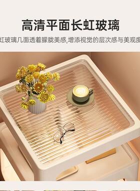 沙边几现代BJ015520简客厅发实木室小茶几桌子创意卧奶油风床约头