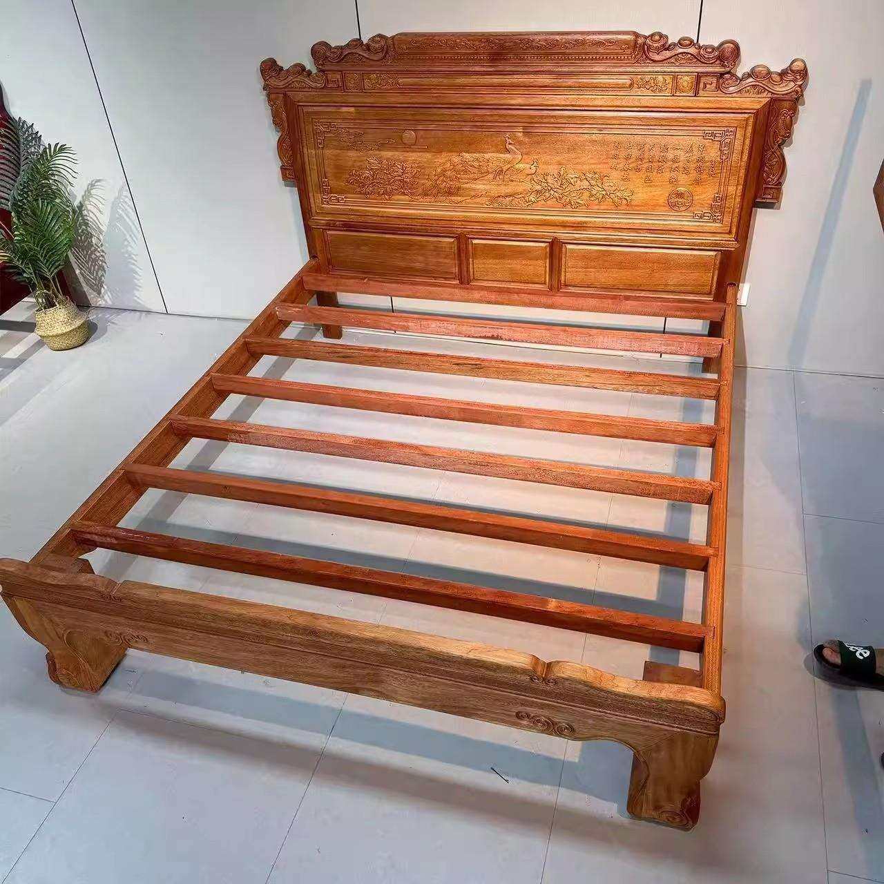 全榫卯花木环保木蜡油实木床1典米7038明清梨古厚大款雕加花主卧,鲜花速递/花卉仿真/绿植园艺,其它园艺用品,淘宝优惠券,粉丝福利购,淘宝优惠卷