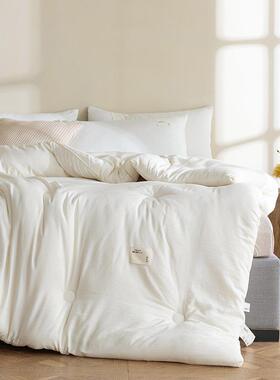 A原类棉春秋被冬被棉被大豆维被子加纤厚保暖单双人学WZ100867生