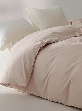 星酒店级1棉00支长绒磨毛被套加纯厚150085全棉棉被罩单双人150x2