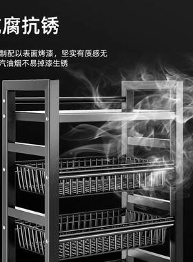 新款厨房落地置菜物架架篮子IMQ层储物蔬菜水果收多纳多功能家用