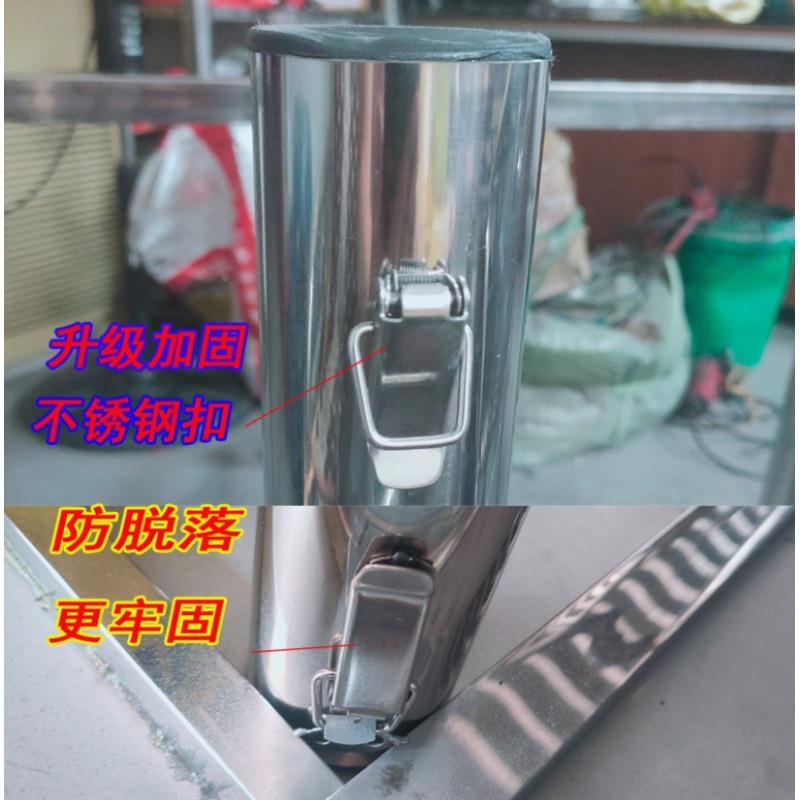 不锈钢圆餐桌面圆形面板吃饭桌家圆台用面圆桌全不锈钢10人12大人