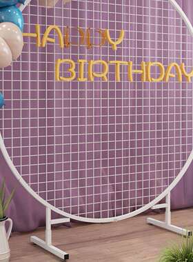 圆形立销式网格展示架庆饰品婚促61564展品会幼儿园作商超货架照