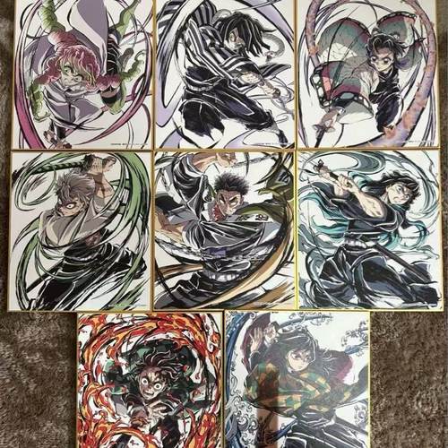 日谷鬼灭之刃周边C104收藏色纸