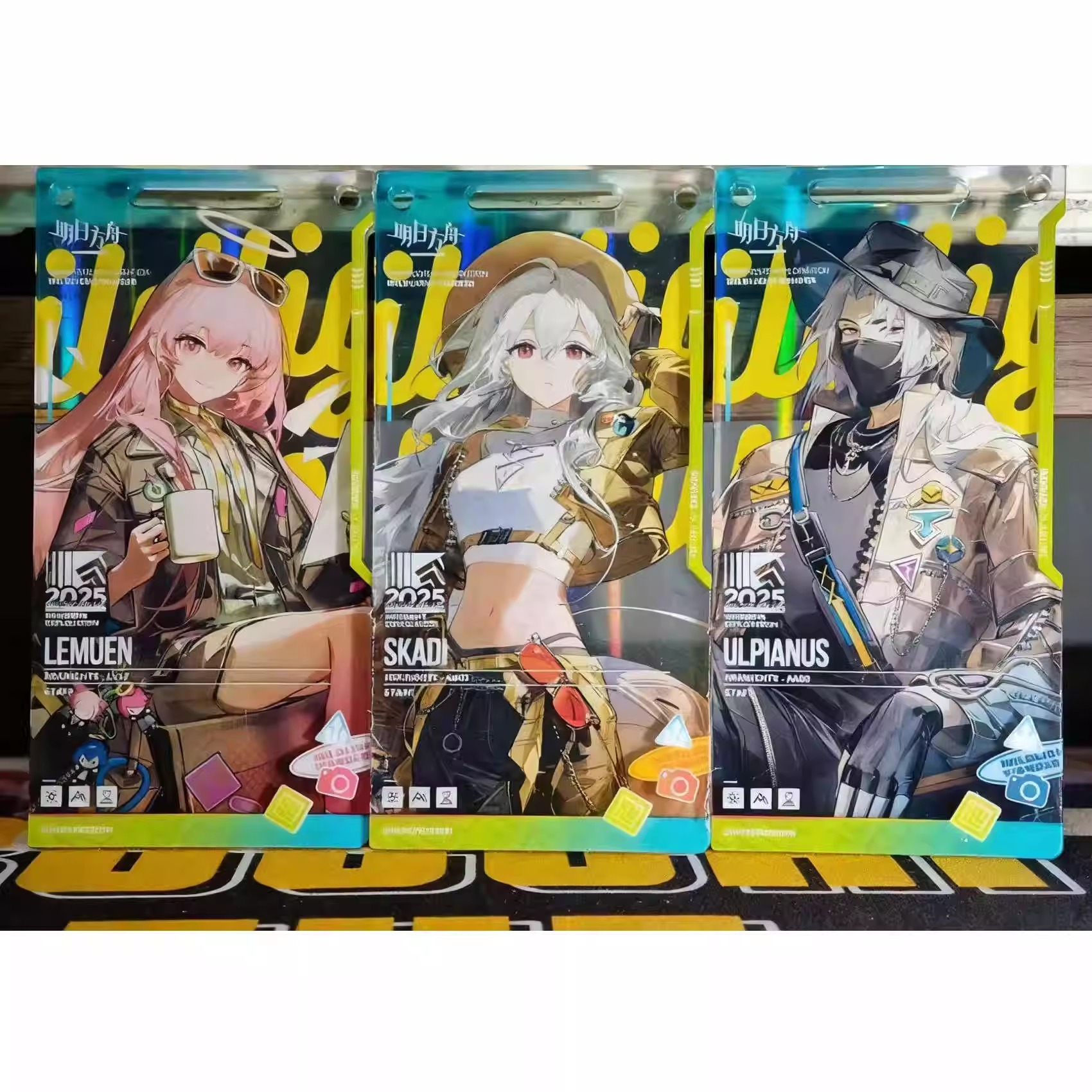 明日方舟音律联觉通行证周边挂件