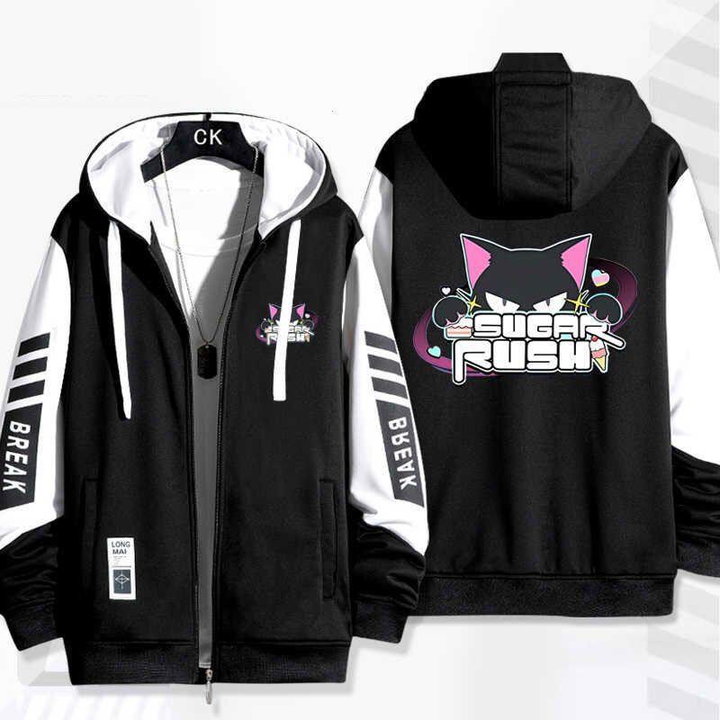 碧蓝档案蔚蓝动漫游戏周边开衫连帽卫衣夹克二次元衣服男女外套