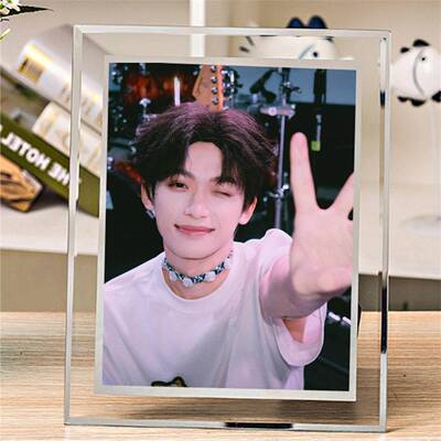 梓渝相框照片diy制作逆爱栩你渝生cp明星片宿舍卧室桌面摆台装饰