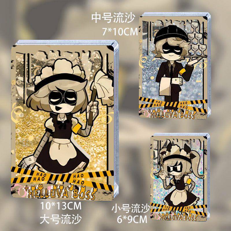 无机杀手周边流沙麻将V 恩(N)J cyn高颜值桌面摆件圣诞送礼