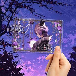 空月之歌新柄周边二游新角色透卡合影卡菲林斯杜林哥伦比娅拍立得