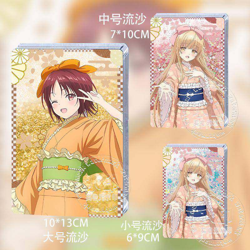 邻家天使大人和风周边白河千岁椎名真昼亚克力流沙卡砖麻将立牌谷