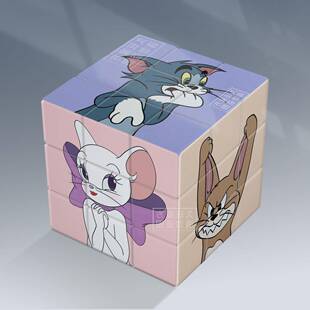 猫和老鼠三阶魔术方块趣味思维训练学生益智解压儿童玩具礼物高颜