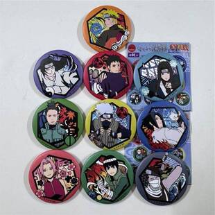 【日本代购】日谷正版火影忍者系列第二弹周边鸣人徽章佐助春野樱