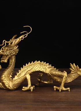 铜龙摆件 铜龙摆件 铜汉龙摆件 铜生肖龙摆件