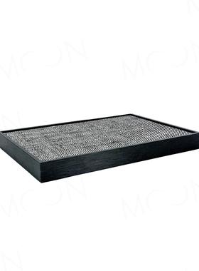 MOON慕空间样板房衣帽间现代轻奢托盘摆件装饰品全屋定制软装陈列