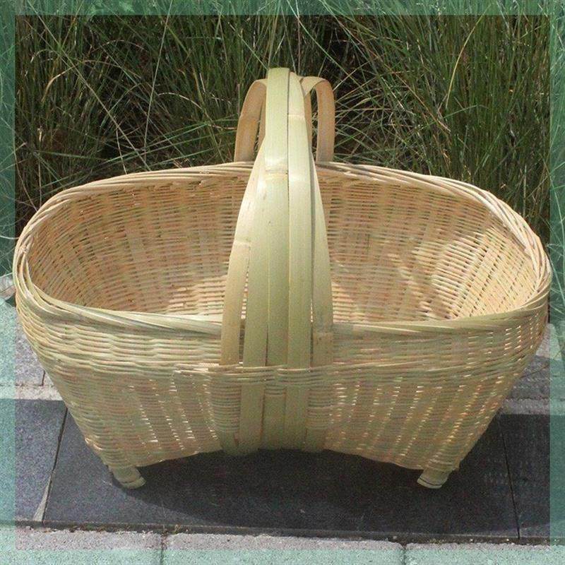 手工编织手提菜篮 大竹篮装鸡蛋篮子水果篮收纳筐 买菜竹编篮竹器,收纳整理,购物篮,淘宝优惠券,粉丝福利购,淘宝优惠卷