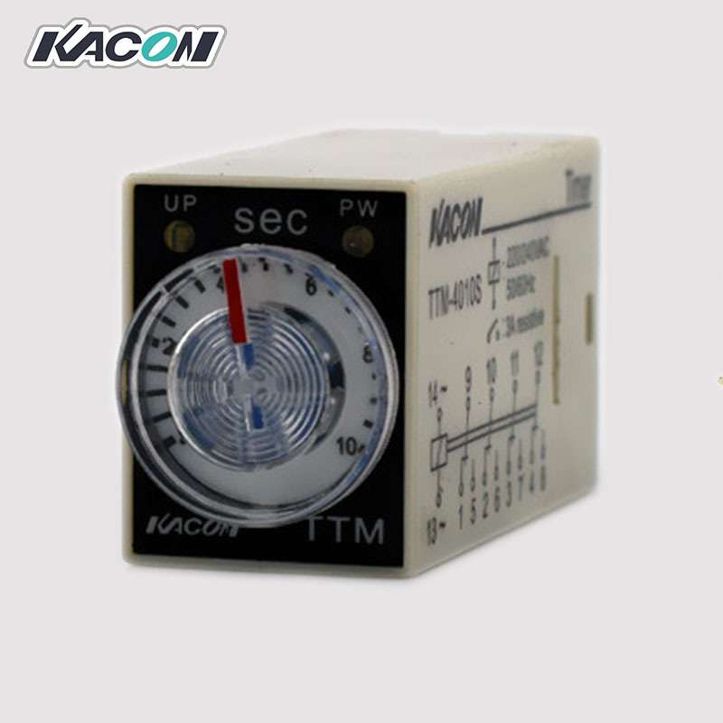 现货 Kacon凯昆TTM-40.5S控制器5秒通电 延时 时间继电器24VDC