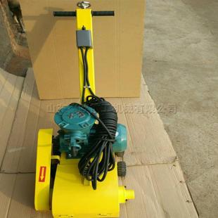 货舱船舱甲板除锈机 舱盖板钢板打磨机 手推式电动金属翻新机