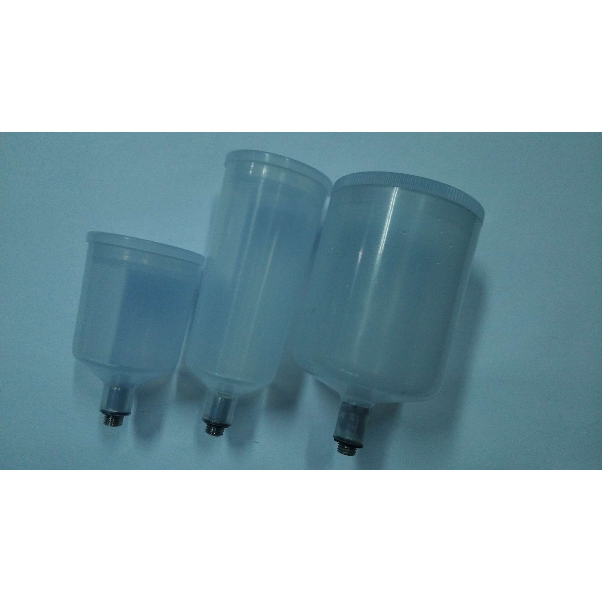 适合油漆使用的上壶设计TD116B-1-131+30+50+75ML喷笔