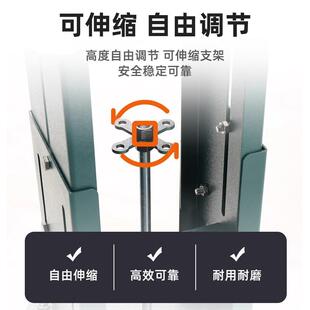 振动盘支架底座伸缩可调节立式升降支架台加厚自动化送料盘底座托