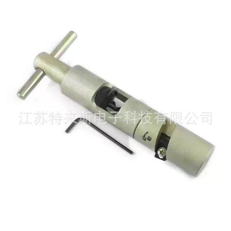 有线电视铝管电缆-75-7连接器 掏空器一体掏空剥皮工具